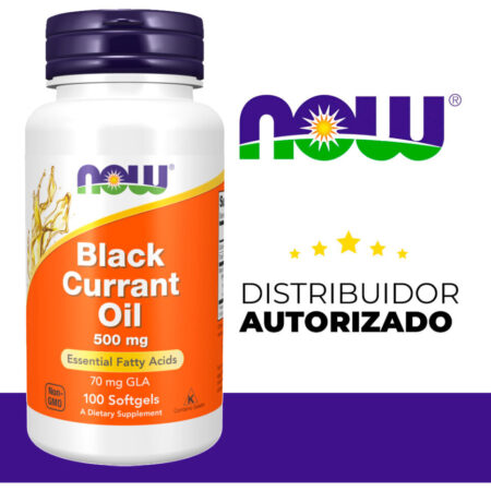 Óleo Groselha Preta 500mg Now Foods 100 Softgl Importado - Imagem 5