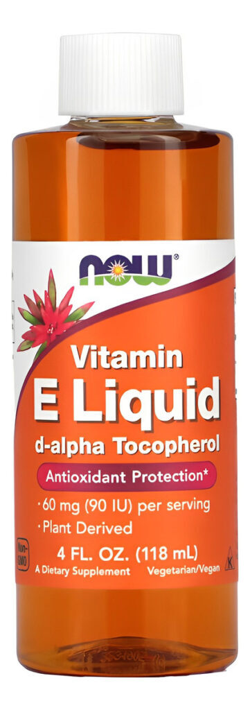 Vitamina E Now Foods 118ml D-alpha Tocoferol Importado 3un - Imagem 5