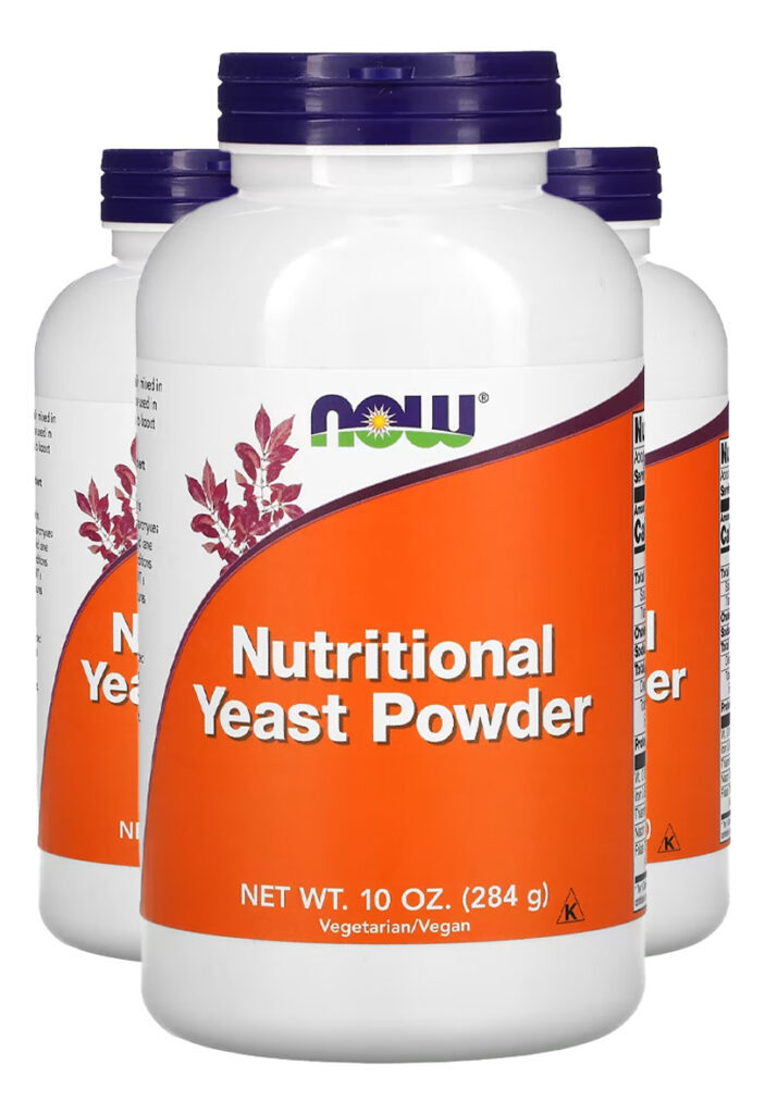 Levedura Nutricional Em Pó 284 G Importado 3un Now Foods
