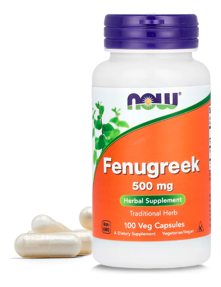 Now Foods Feno-grego 500mg 100 Capsulas