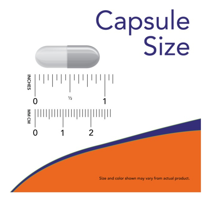 Gaba 500mg 200 Cápsulas Now Com Vitamina B6 - Imagem 3
