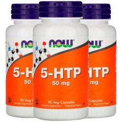 5-htp 50mg Now Foods 90veg Cápsulas Importado 3un