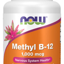 Vitam. Methyl B12 1000mcg 100pastilhas Sublingual Now Brasil Sabor Sem Sabor