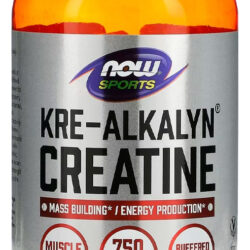 Now Foods Creatina Kre-alkalyn 750mg 240cáps Importado