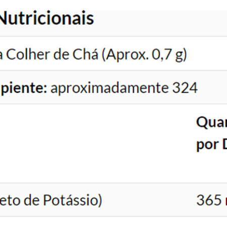 Cloreto Potássio Pó 227g Sem Sódio Importado 2un Now Foods - Imagem 5