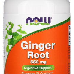 Raiz De Gengibre 550mg Now Foods 100 Caps Importado
