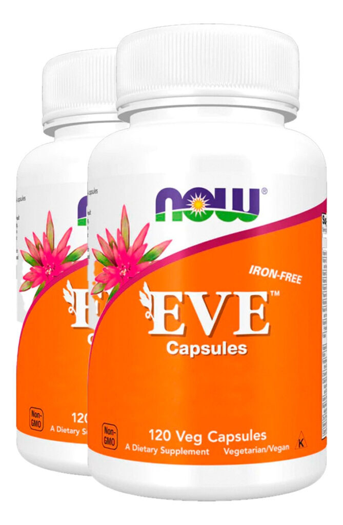 Múlti Vitaminas Eve Mulheres 120cáps Importado 2un Now Foods