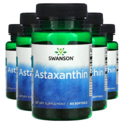 Astaxantina 4mg Swanson 60 Softgels Importado 5un