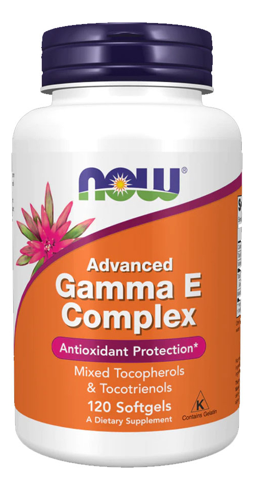 Now Foods Complexo Gama E Advanced 120 Soft Sabor N/d