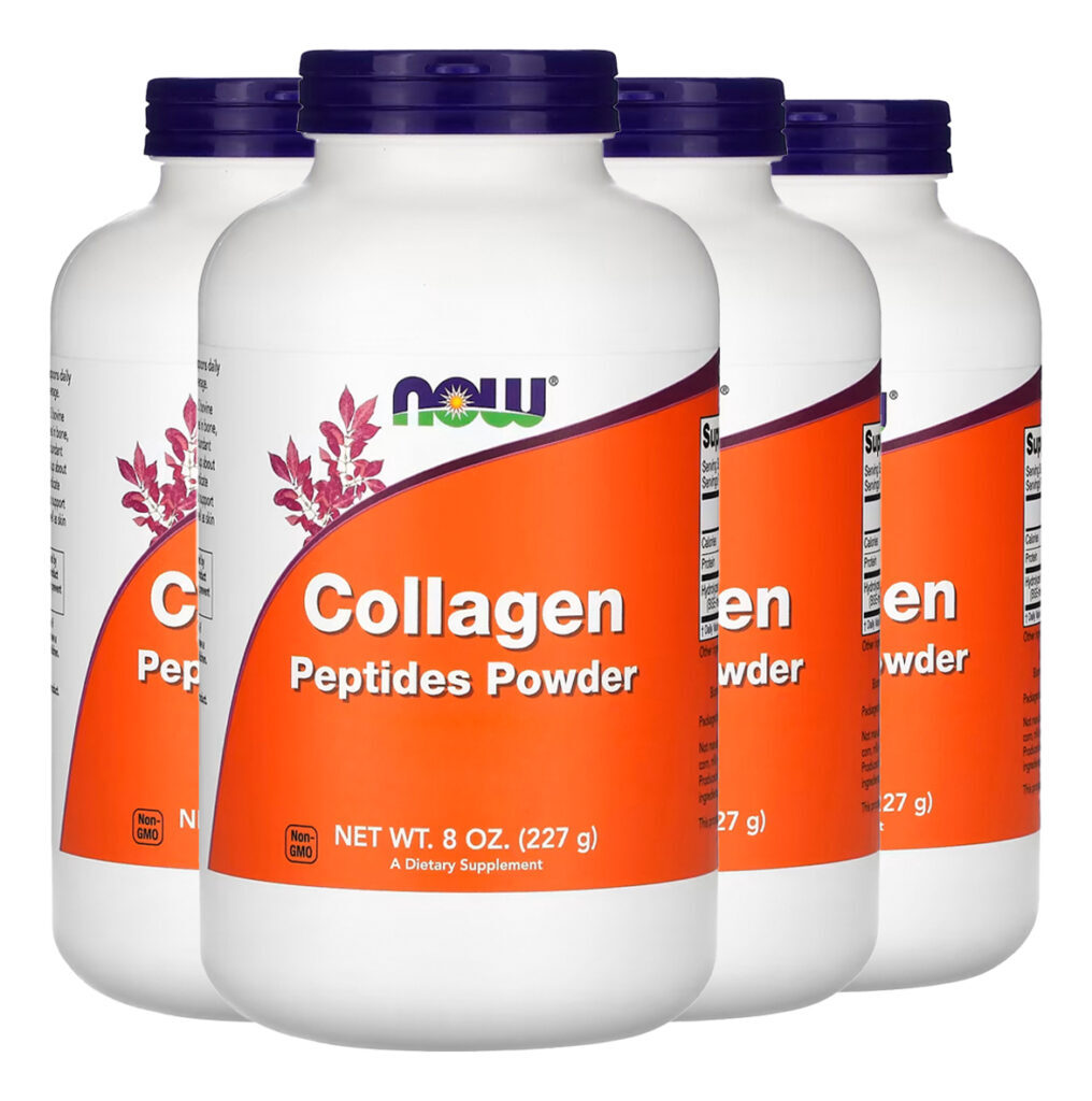 Peptídeos De Colágeno Em Pó Now Foods 227g Importado 4un