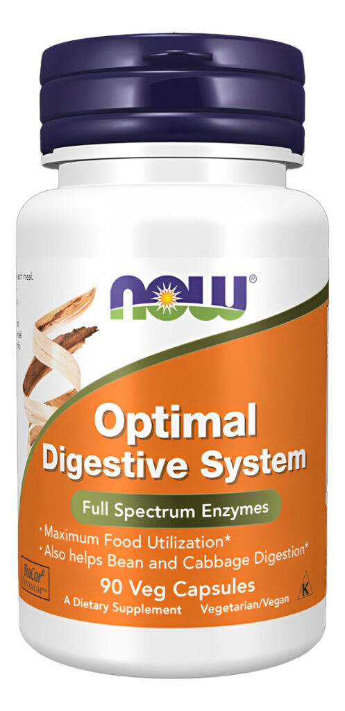 Optimal Digestive System Now Foods 90 Veg Cáps Importado 4un - Imagem 4