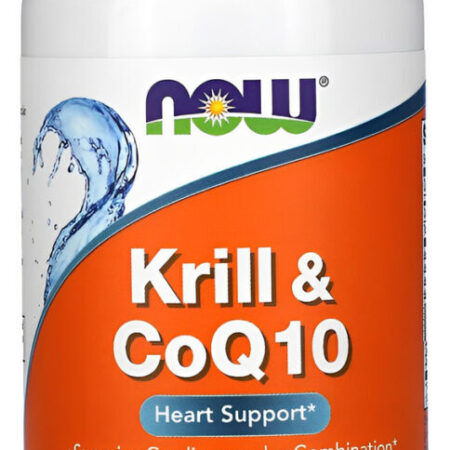 Krill E Coq10 Now Foods 60 Softgels Produto Importado 5un - Imagem 5