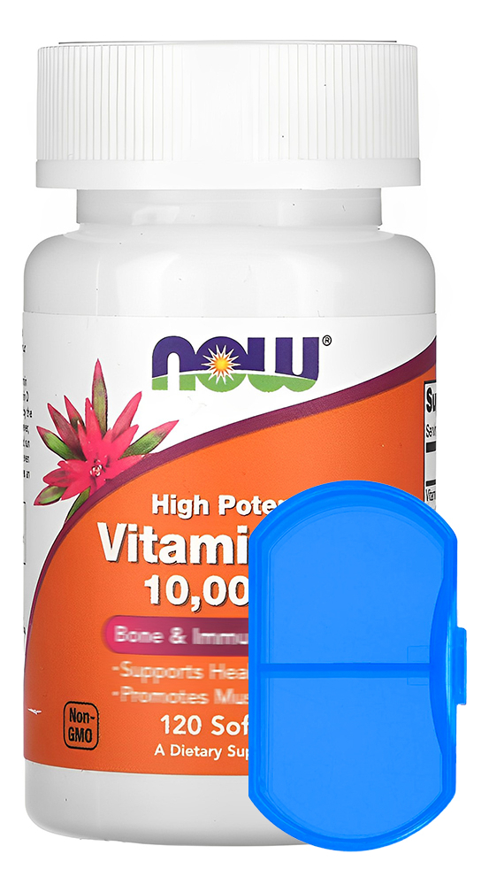Suplemento Vitamina D3 Now Foods 120 Softgels