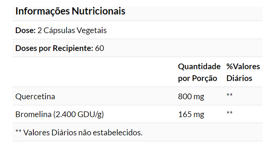 Quercetina Com Bromelaína Now Foods 120 Cap + Porta Cápsulas - Imagem 4