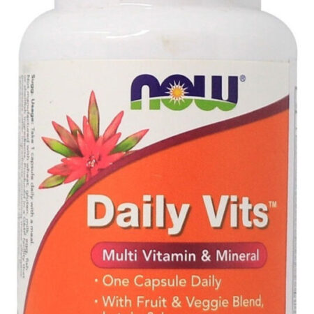 Multivitamínico Daily Vits 30 Caps Now Foods - Imagem 2