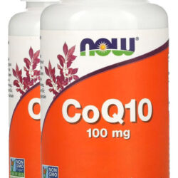 Coenzima Coq10 100mg 90 Veg Cápsulas Importado 2un Now Foods