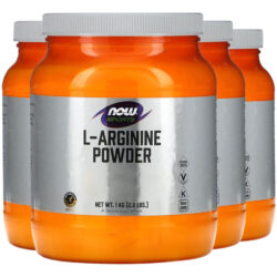 L-arginina Em Pó Now Foods Sports 1kg Importado 4un