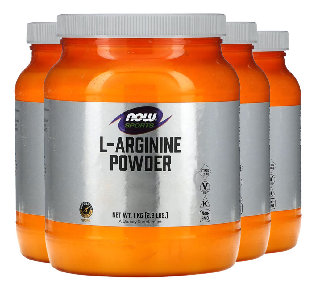 L-arginina Em Pó Now Foods Sports 1kg Importado 4un