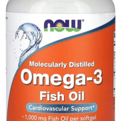 Ômega-3 Molecularmente Destilados Now Foods 200soft Eua/usa Sabor Sem Sabor
