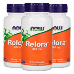 Relora Extracto 300mg Now Foods 60veg Cápsulas Importado 3un