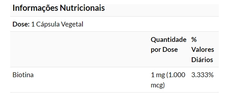 Biotina Now Foods 1000mcg 100 Cáps + Porta Cápsulas - Imagem 4