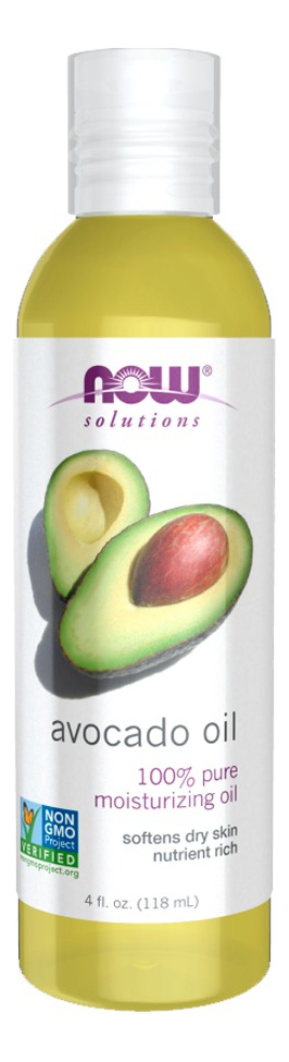 Óleo De Abacate Now Foods 118 Ml Puro Importado