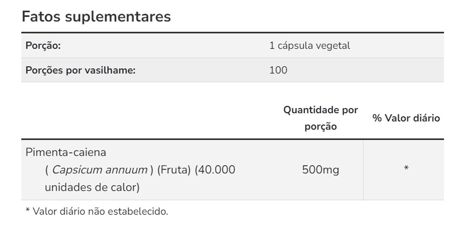 Pimenta Caiena 500mg 100 Caps Importado 2un Now Foods - Imagem 5