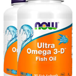 Ultra Omega 3-d 600epa/300dha 90soft Importado 2un Now Foods