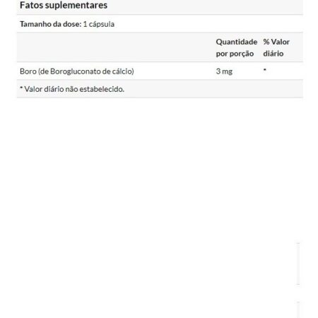 Boron Quelato 3mg 250 Capsulas Now Foods Importado Eua - Imagem 7