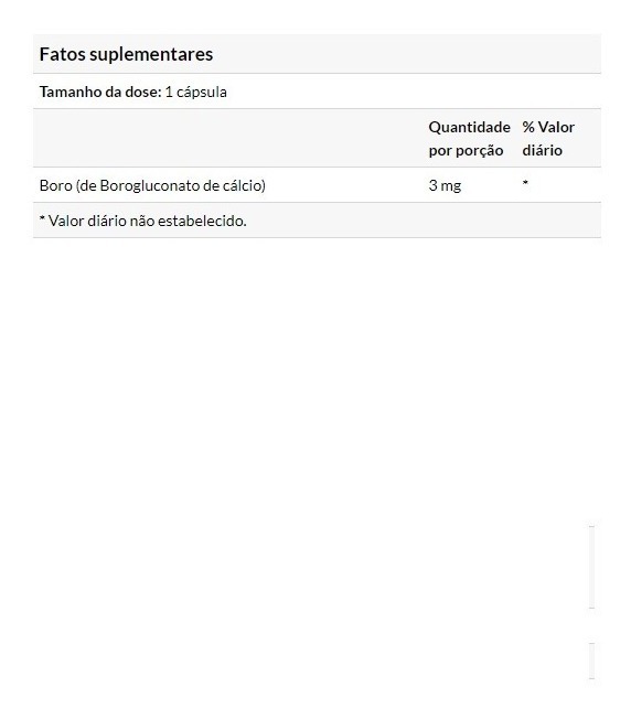 Boron Quelato 3mg 250 Capsulas Now Foods Importado Eua - Imagem 7