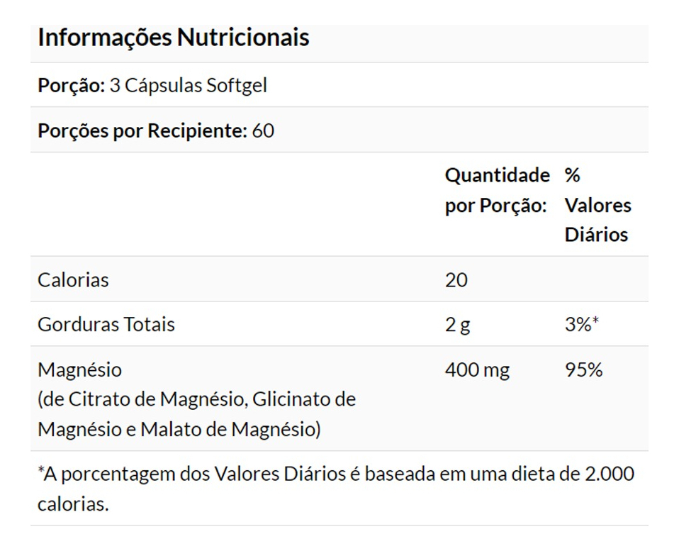 Citrato De Magnésio 180 Softgels Importado 4un Now Foods - Imagem 5