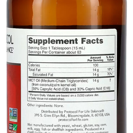 Óleo Mct Protocol 946 Ml Puro Importado 2un - Imagem 4