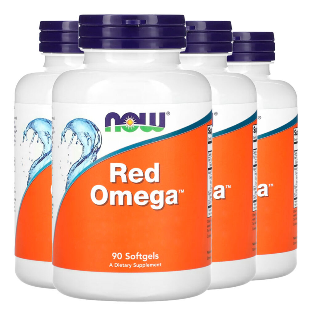 Red Omega C0q10 E Lev. Arroz Now Foods 90 Sofg Importado 4un