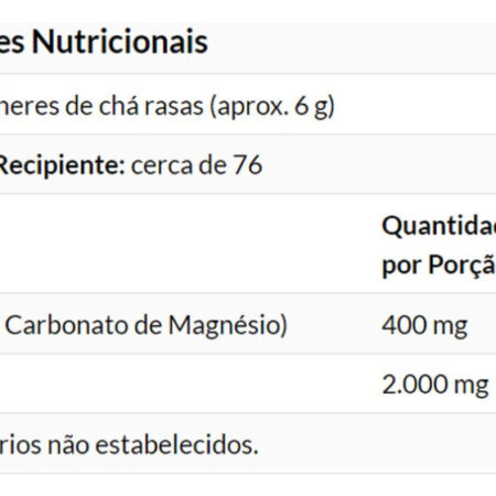 Magnésio Inositol Pó 454g Limonada Importado 4un Now Foods - Imagem 5