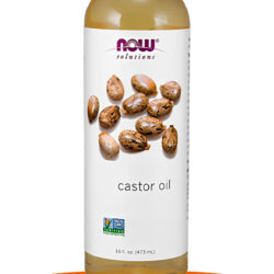 Óleo De Castor 473ml Now Foods Castor Oil 100% Puro