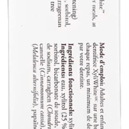 Gel Creme Dental Now Foods Xyliwhite 181g Importado - Imagem 3