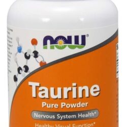 Taurine Pure Powder 227g Taurina Em Pó Now Foods
