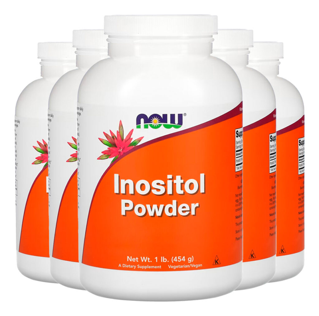 Pó De Inositol Now Foods Mio-inositol 454g Importado 5un
