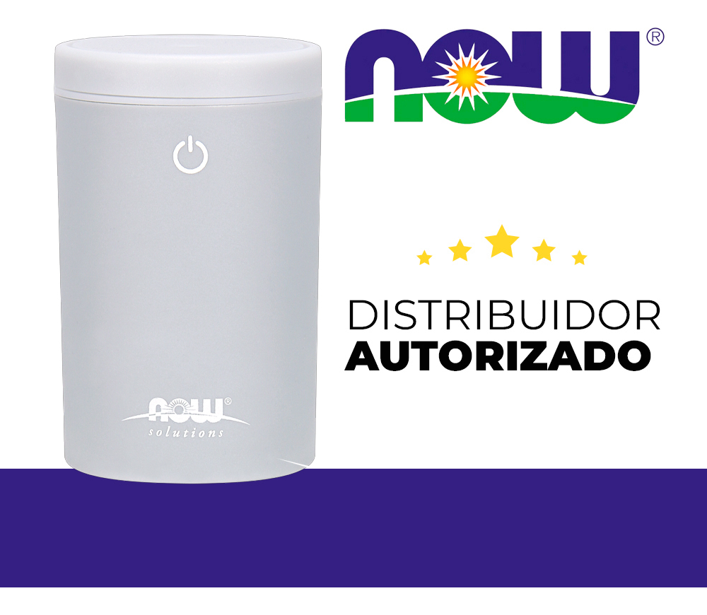 Difusor Óleo Ultrassônico Now Foods Usb Portátil Cinza - Imagem 5
