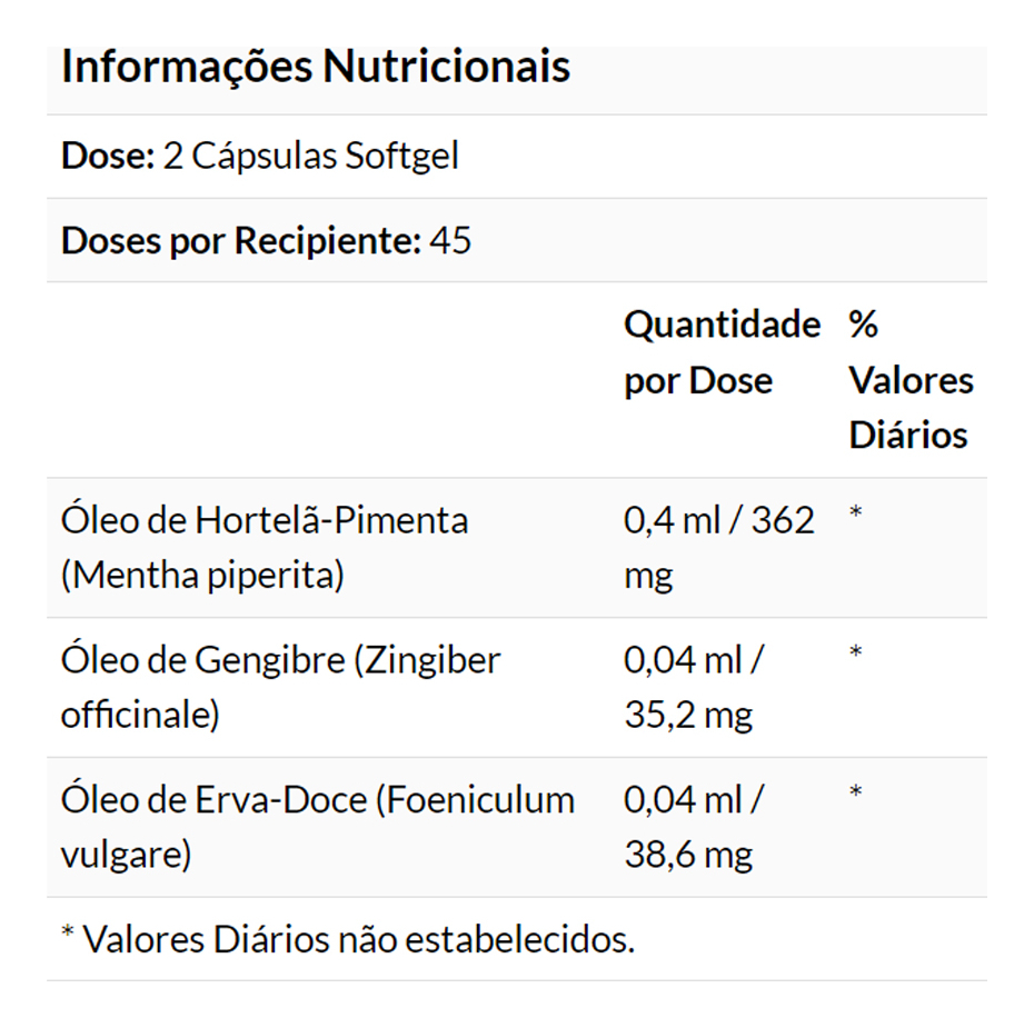 Géis Hortelã Pimenta Now Foods 90softgels + Porta Cápsulas - Imagem 4