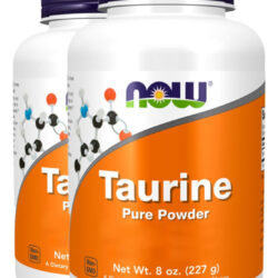 Taurina Em Pó 227 G Importado 2un Now Foods