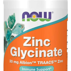 Glicinato De Zinco 30mg Now Foods Zinc Glycinate 120 Softg Sabor Softgels