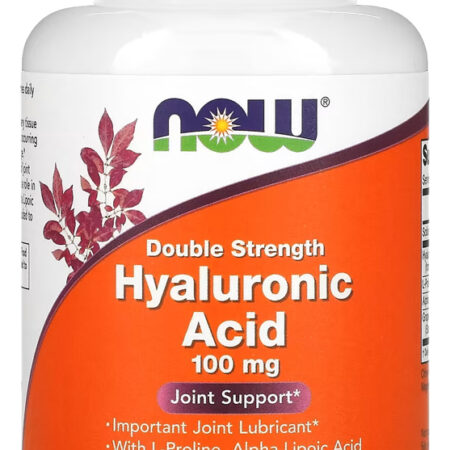 Ácido Hialurônico 100mg Now Foods 120 Cápsulas Importado 3un - Imagem 5