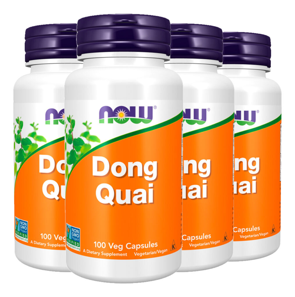 Dong Quai 520 Mg Now Foods 100 Cáps Importado 4un