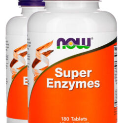 Enzimas Digestivas 180tabs Importado 2un Now Foods