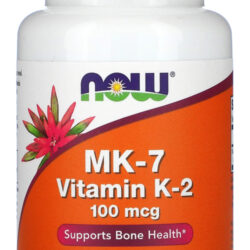 Mk-7 Vitamina K-2 100mcg 60caps Veg Nowfoods Importado