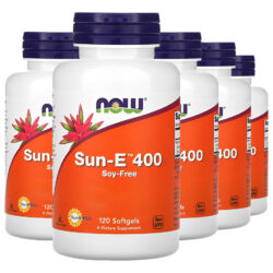 Vitamina E Sun-e 400 268mg Now Foods 120soft Importado 5un
