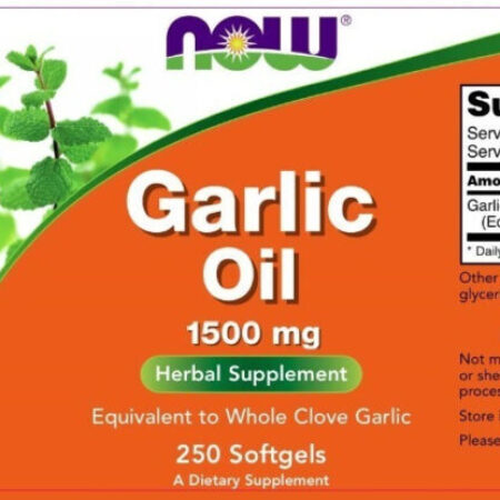 Óleo De Alho 1500 Mg Now Foods 250 Caps Garlic Oil Importado Sabor Original - Imagem 3