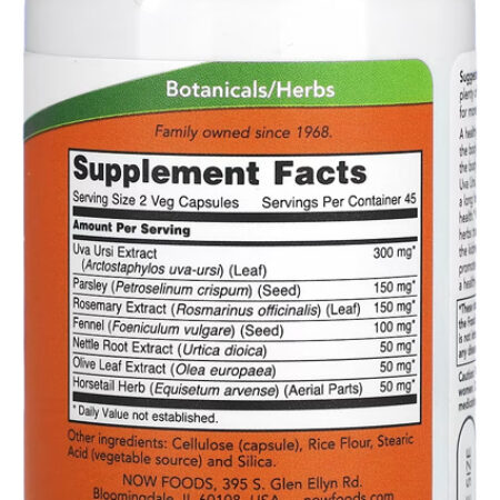 Kidney Cleanse Now Foods 90 Cápsulas Importado 5un - Imagem 3