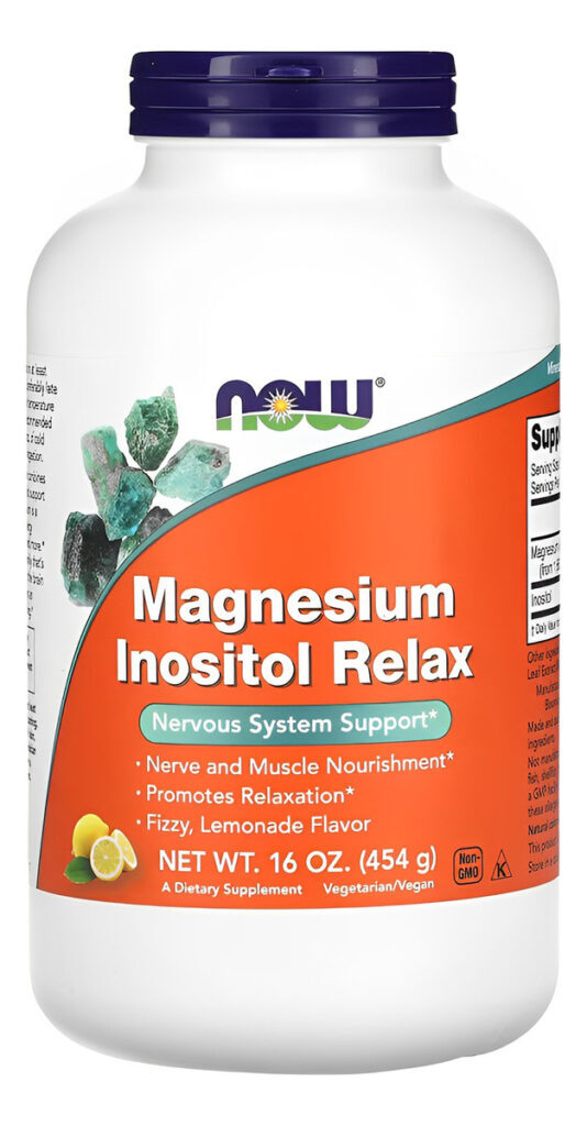 Magnésio Inositol Relax Pó 454g Limonada Importado